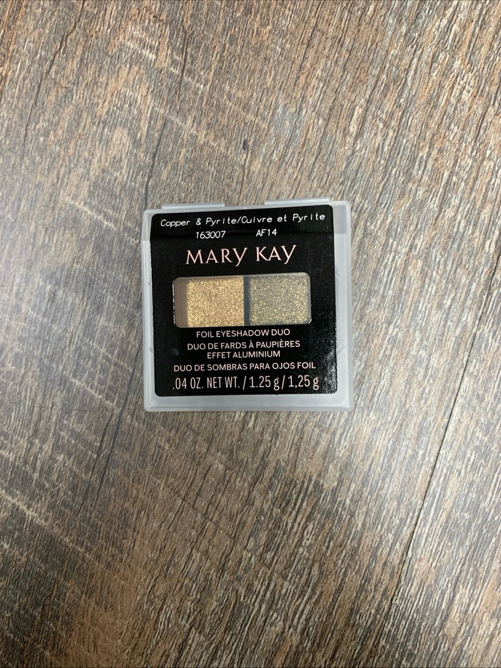 Mary Kay Foil Eyeshadow Duo COPPER & PYRITE #163007 NEW